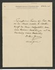 Nachlass Franz Steindachner, Brief von Oscar Andrevic Grimm an Franz Steindachner (25.01.1905), Inv.Nr. 177.03, Seite 1